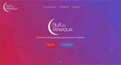 Desktop Screenshot of nuit-des-reseaux.com